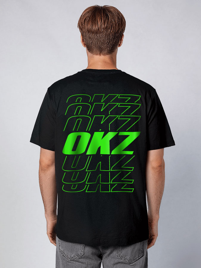 Oversized Shirt Neon Herren