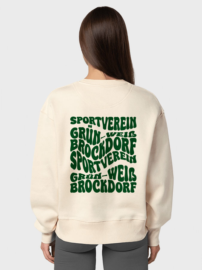 Sweatshirt Oversized Wavy Unisex