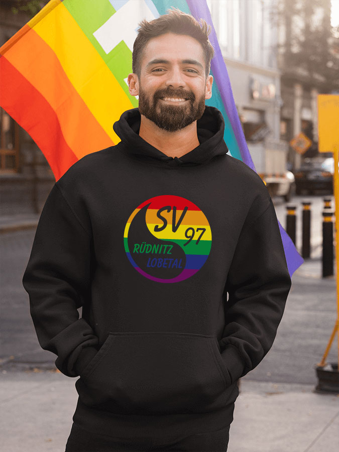 Hoodie Rainbow Herren