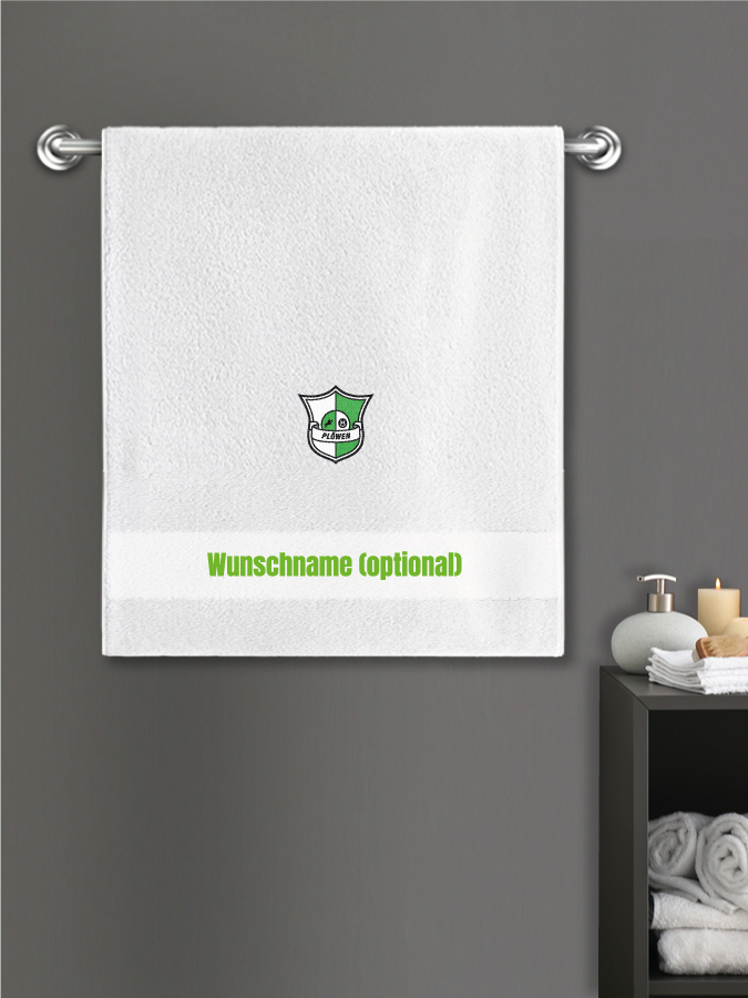 Badehandtuch Team Sticklogo