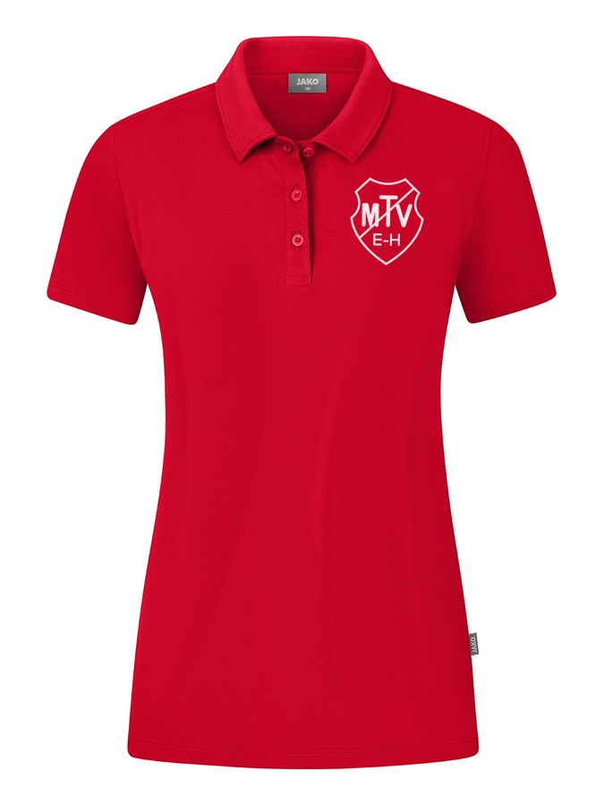 Jako Poloshirt Organic Stretch Damen