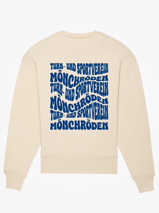 Oversized Sweater Wavy Herren