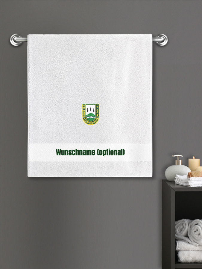 Badehandtuch Team Sticklogo