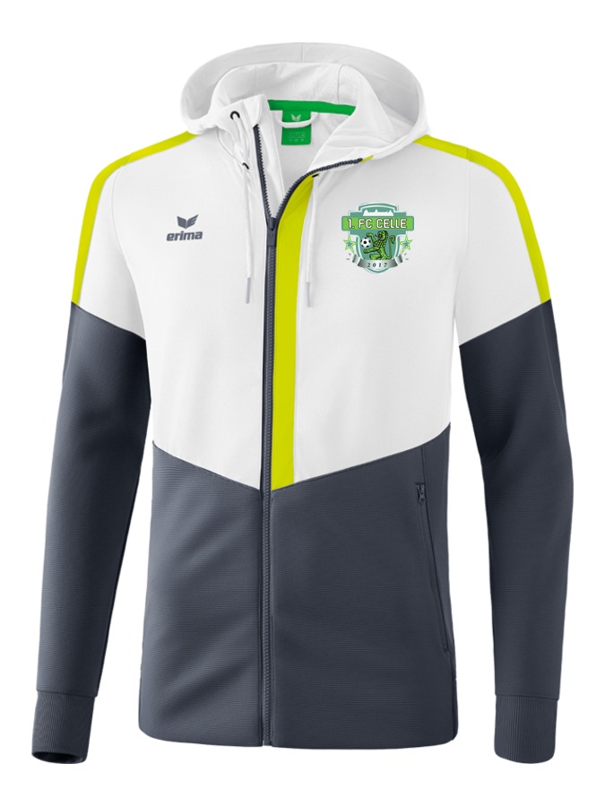 Erima Squad Trainingsjacke mit Kapuze
