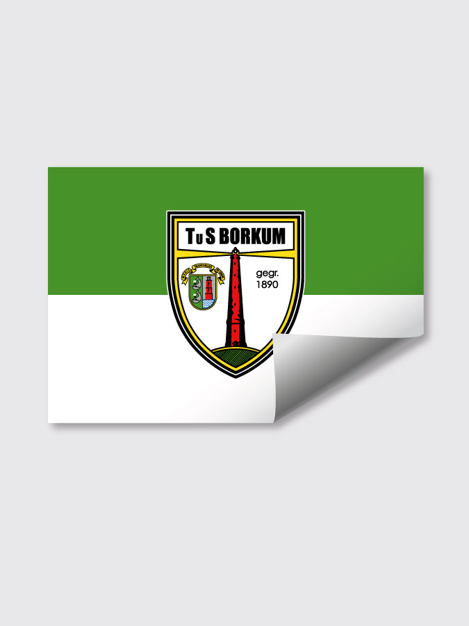 Aufkleber DIN A7 Logo