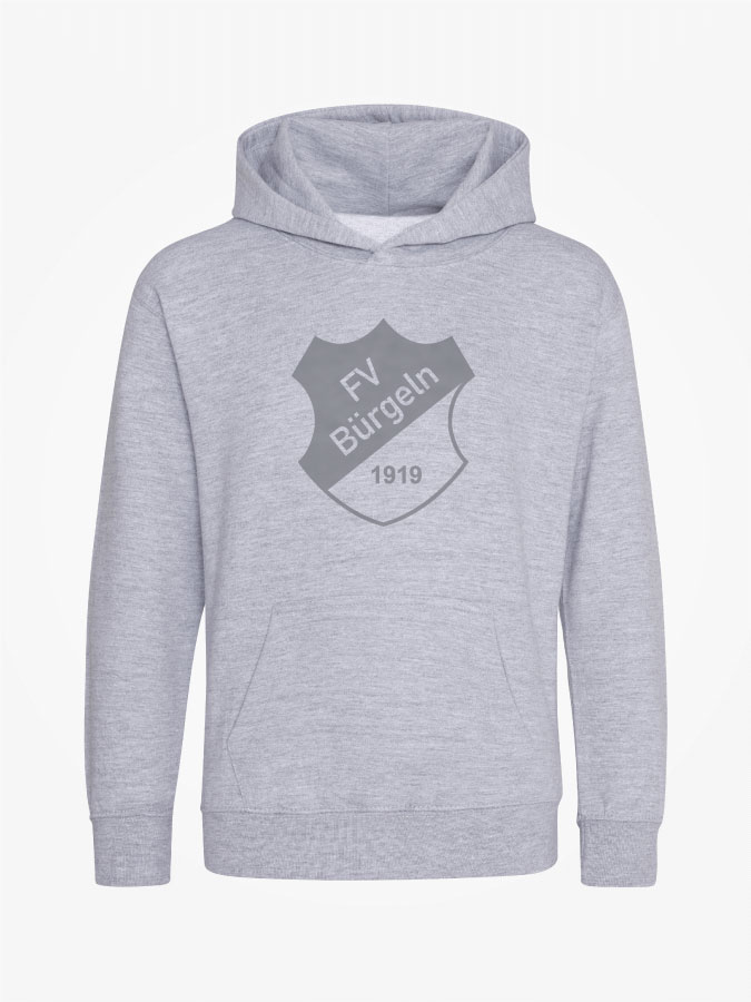 Hoodie All Grey Kids Unisex