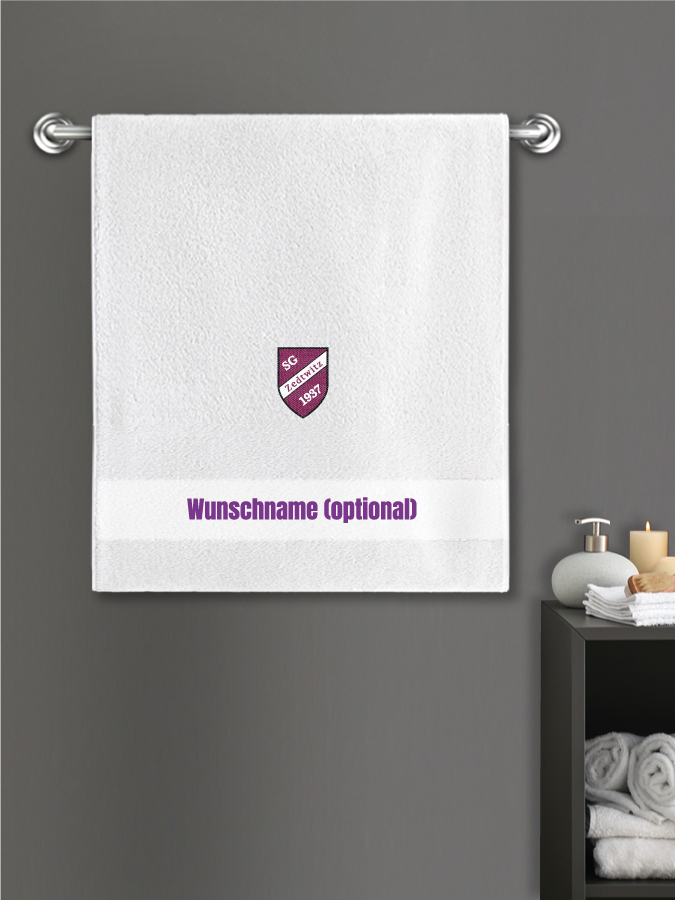 Badehandtuch Team Sticklogo