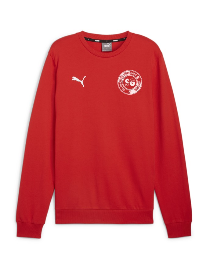 PUMA teamGOAL Casuals Crew Neck Sweatshirt
