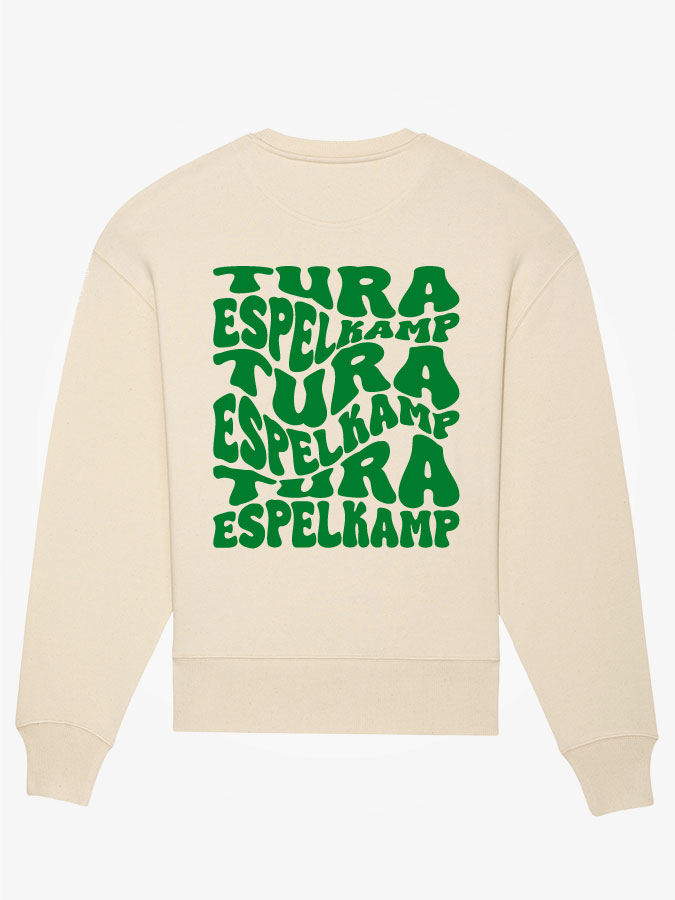 Oversized Sweater Wavy Herren