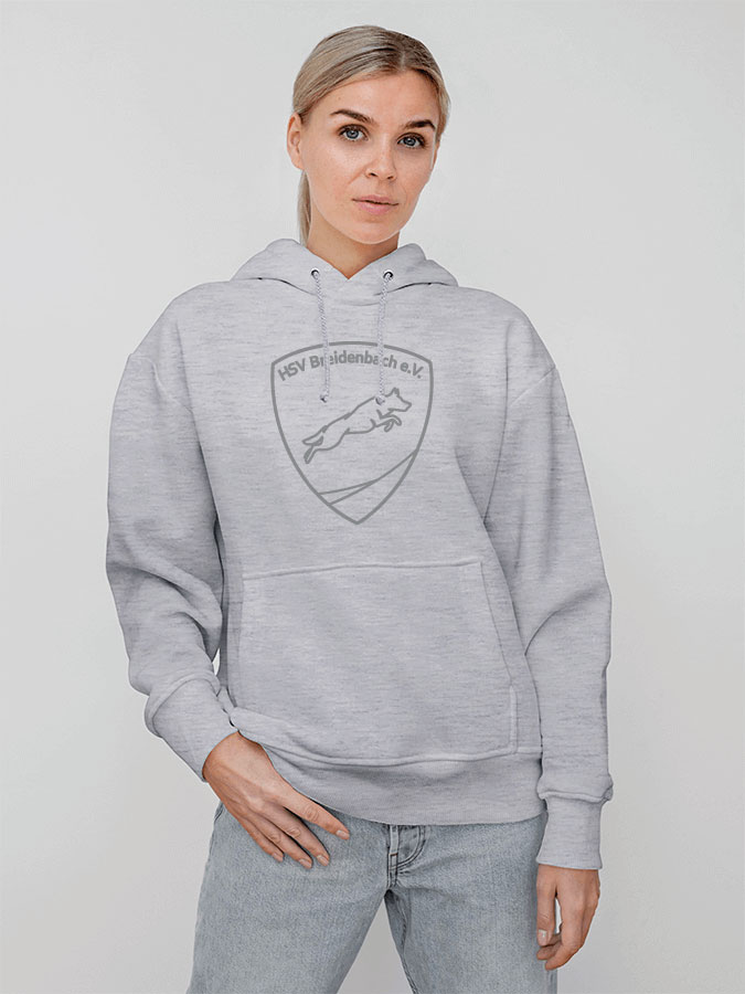 Hoodie All Grey Unisex