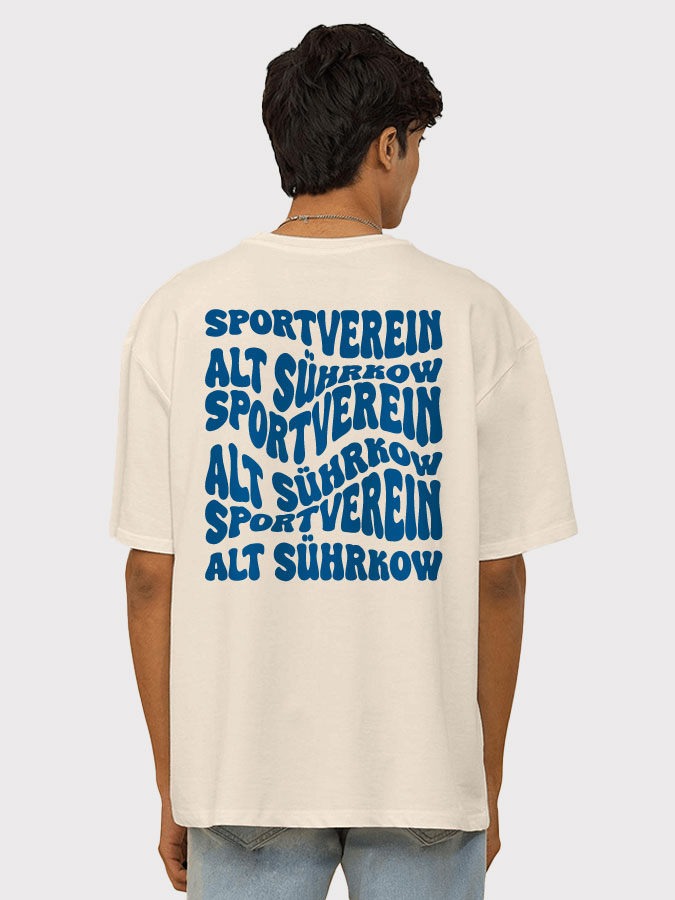 Oversized Shirt Wavy Herren