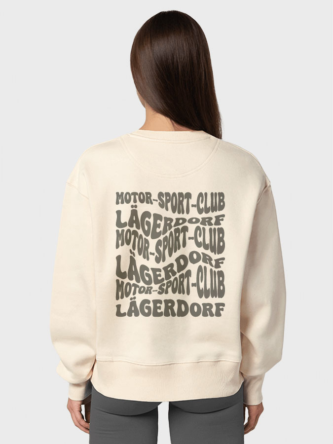 Sweatshirt Oversized Wavy Unisex
