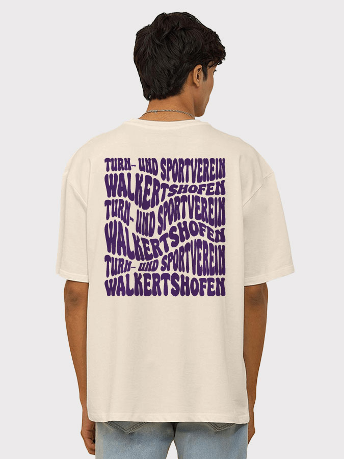 Oversized Shirt Wavy Herren