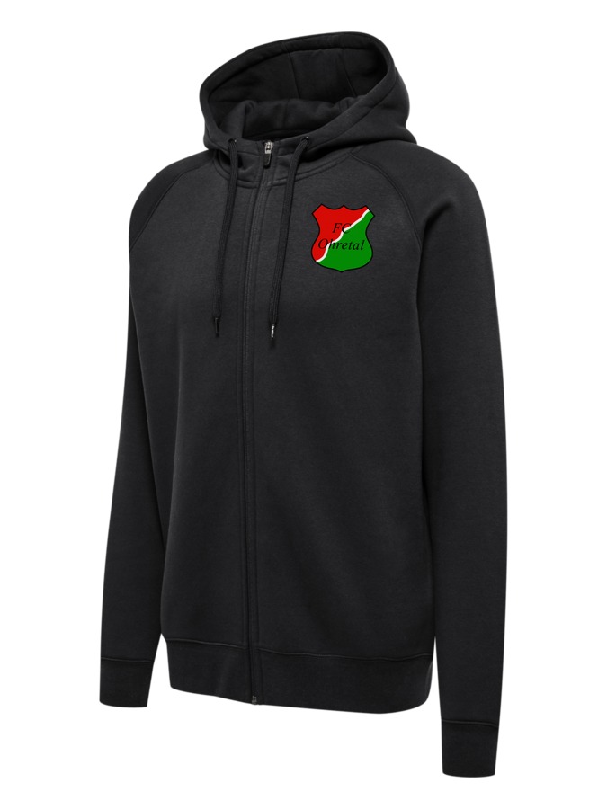 Hummel Red Heavy Zip Hoodie