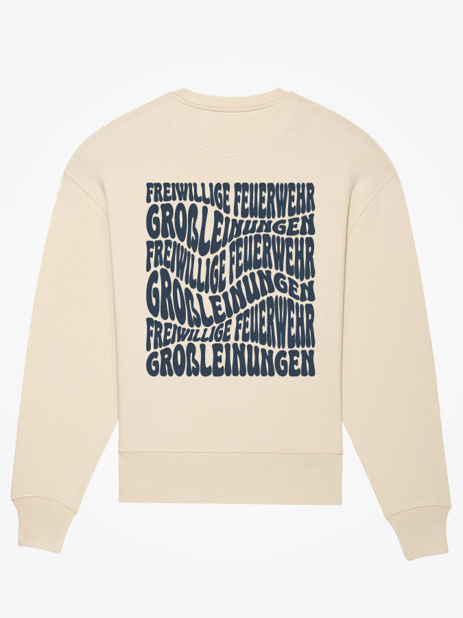 Oversized Sweater Wavy Herren