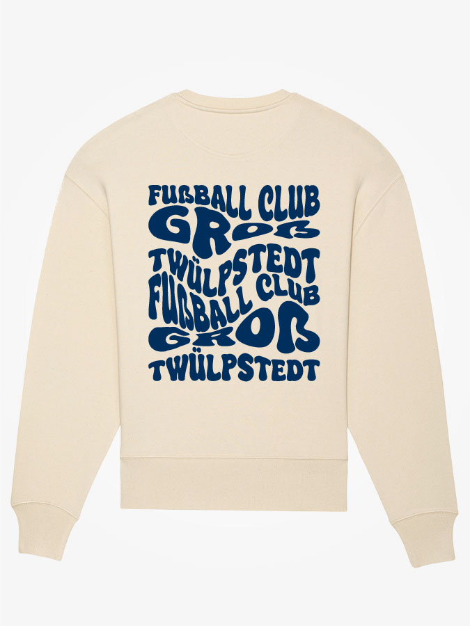 Sweatshirt Oversized Wavy Herren