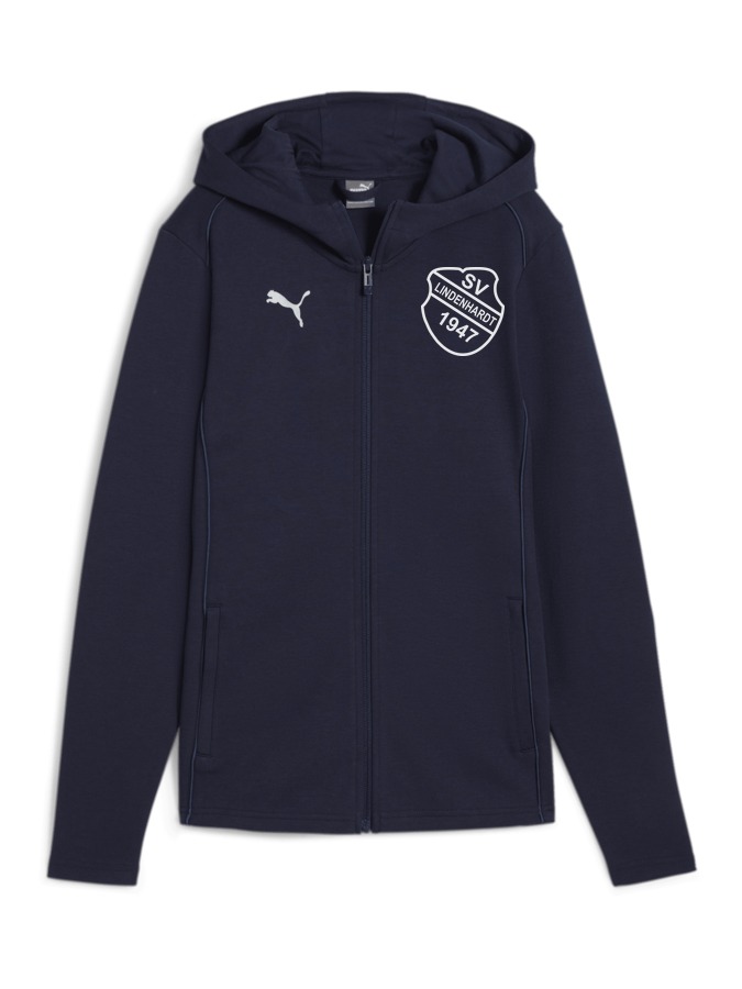 PUMA teamFINAL Casuals Kapuzenjacke Damen