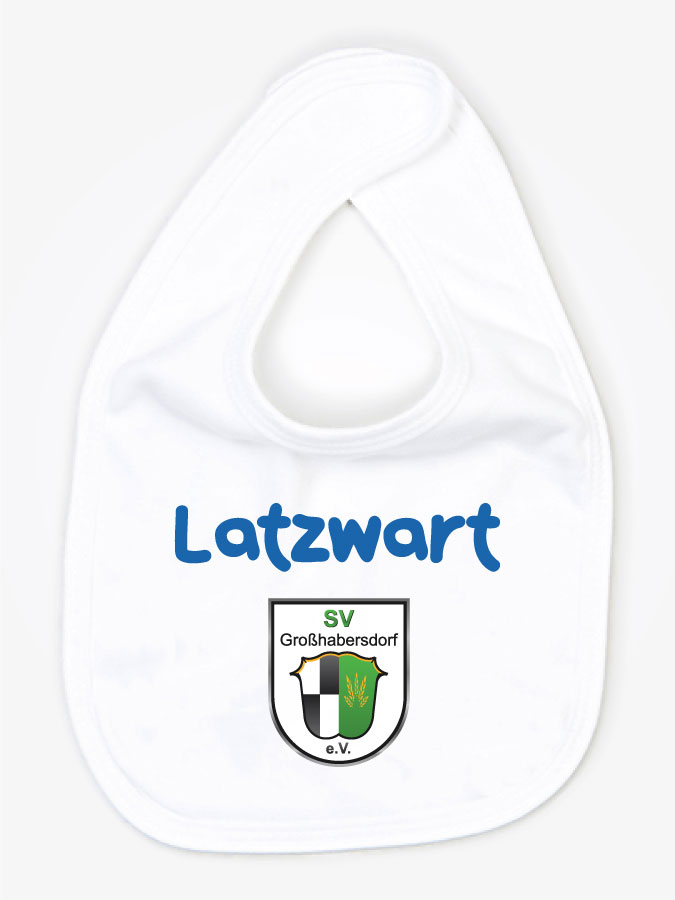 Babylätzchen Latzwart