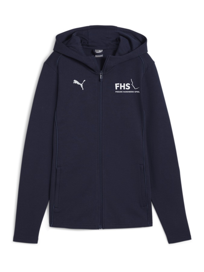 PUMA teamFINAL Casuals Kapuzenjacke Damen