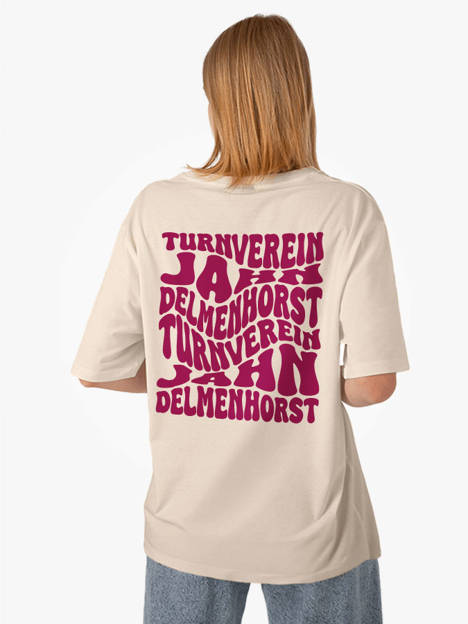 Oversized Shirt Wavy Damen
