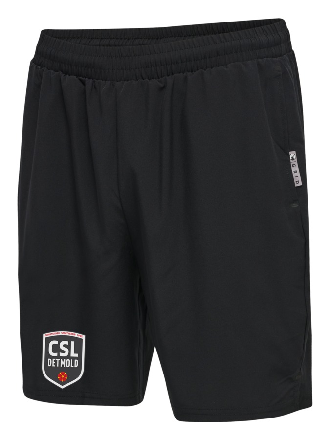 Hummel Move Grid Woven Shorts