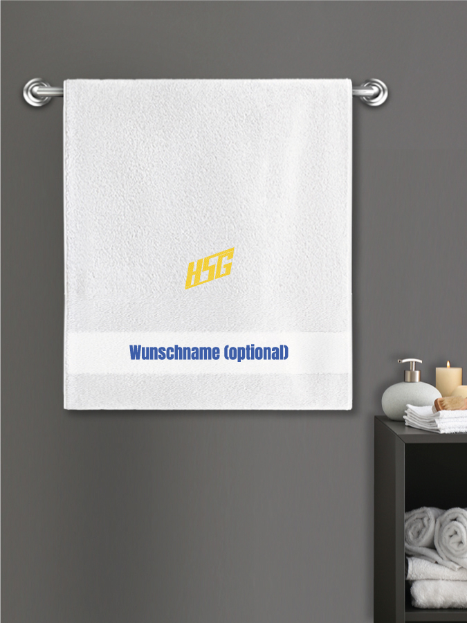 Badehandtuch Team Sticklogo