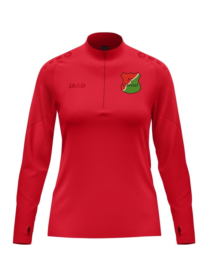 Jako Ziptop Light Flow Damen