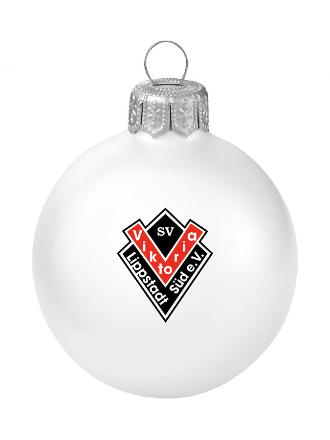 Weihnachtskugel Logo 8cm