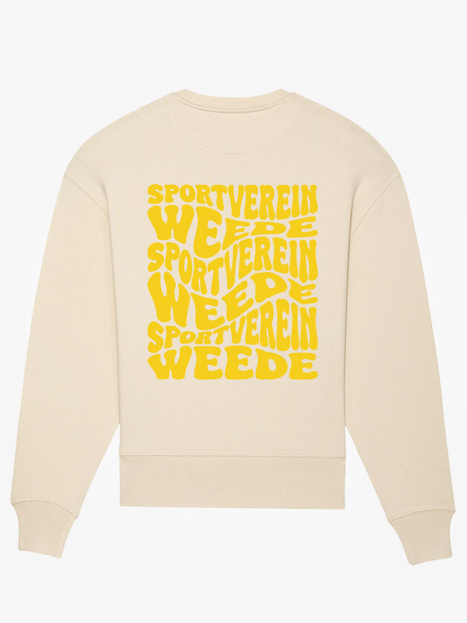 Sweatshirt Oversized Wavy Herren