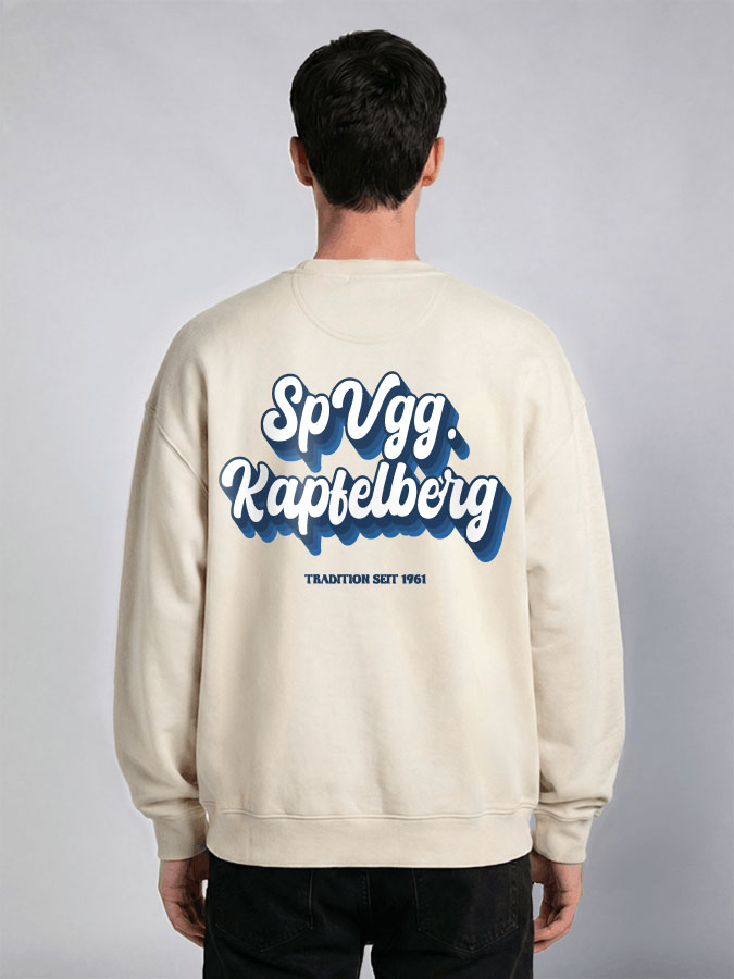 Oversized Sweater Vintage Herren