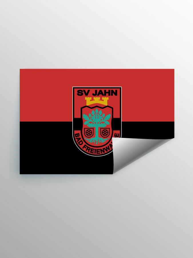 Aufkleber DIN A7 Logo