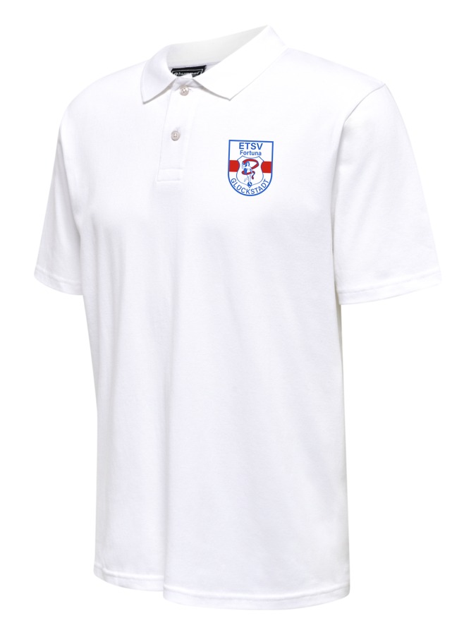 Hummel Red Stretch Polo