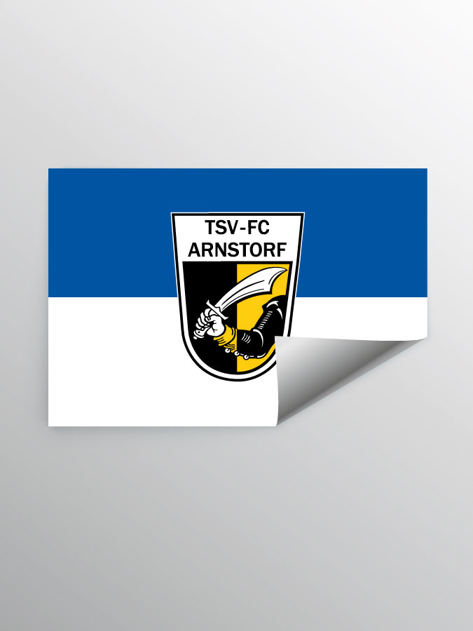 Aufkleber DIN A7 Logo