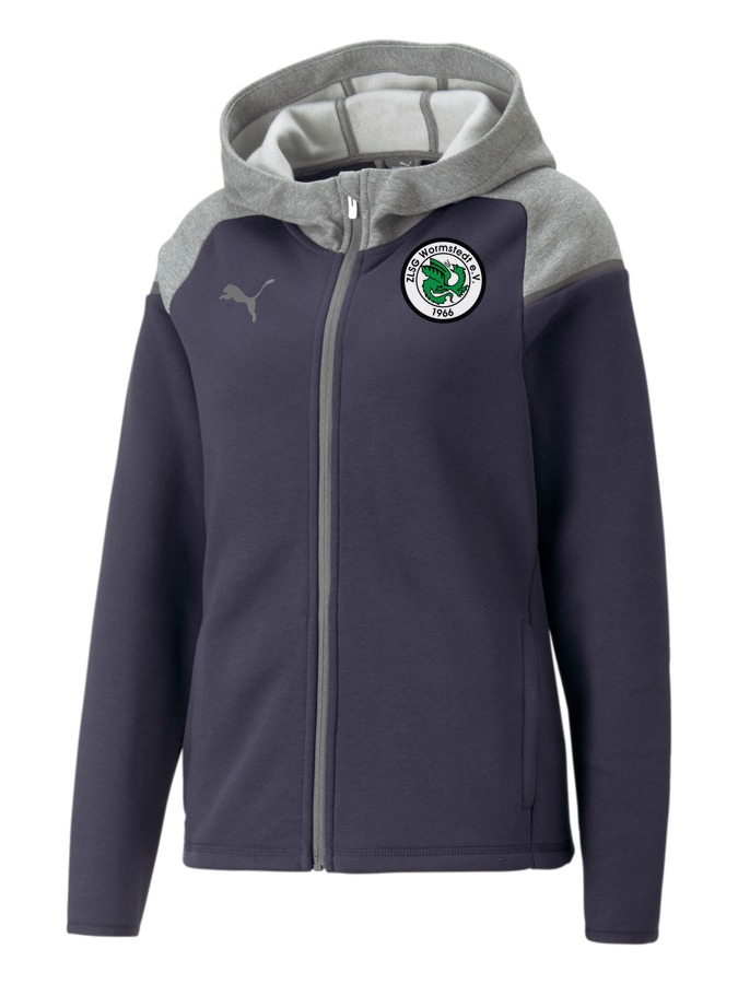 PUMA teamCUP Casuals Kapuzenjacke Damen