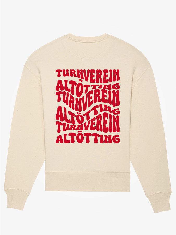 Oversized Sweater Wavy Herren