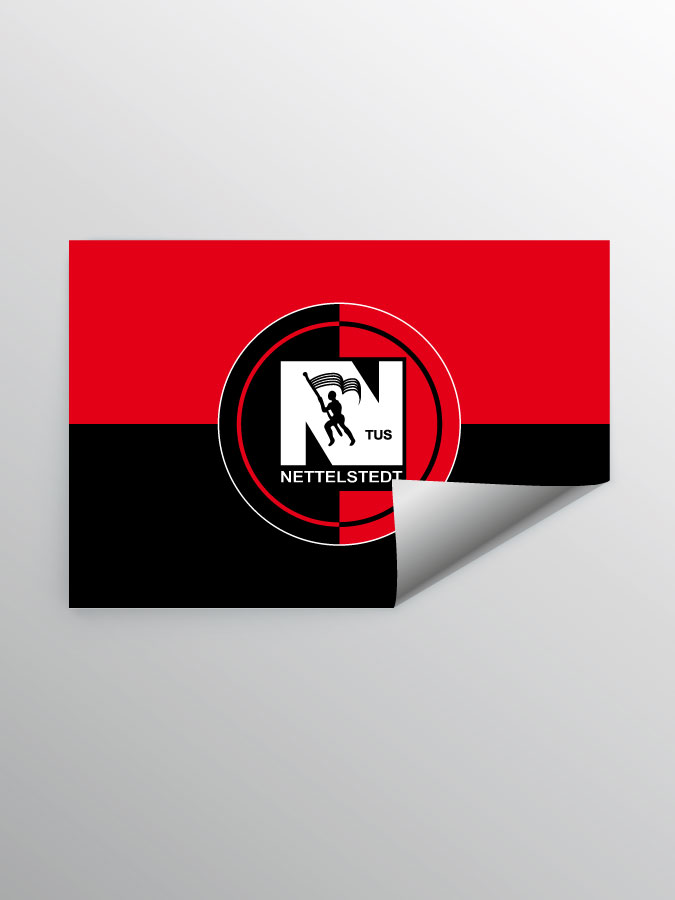 Aufkleber DIN A7 Logo