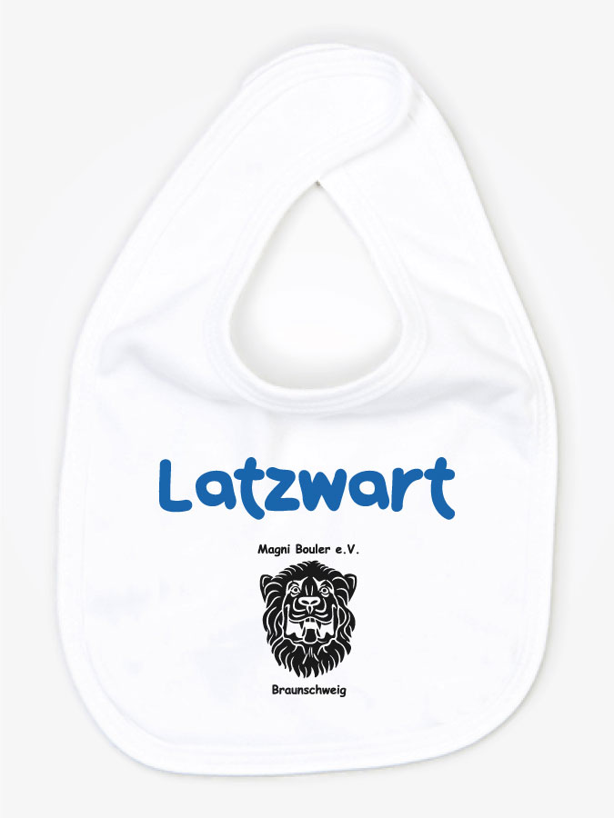 Babylätzchen Latzwart
