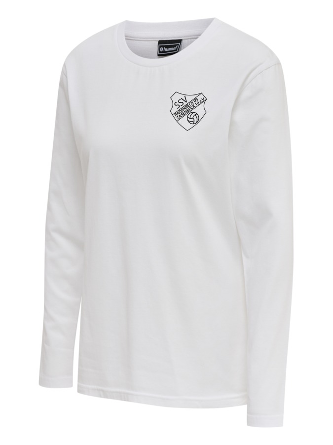 Hummel Red Basic T-Shirt Langarmshirt Damen