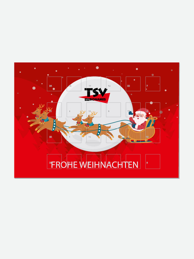 Adventskalender Schokolade