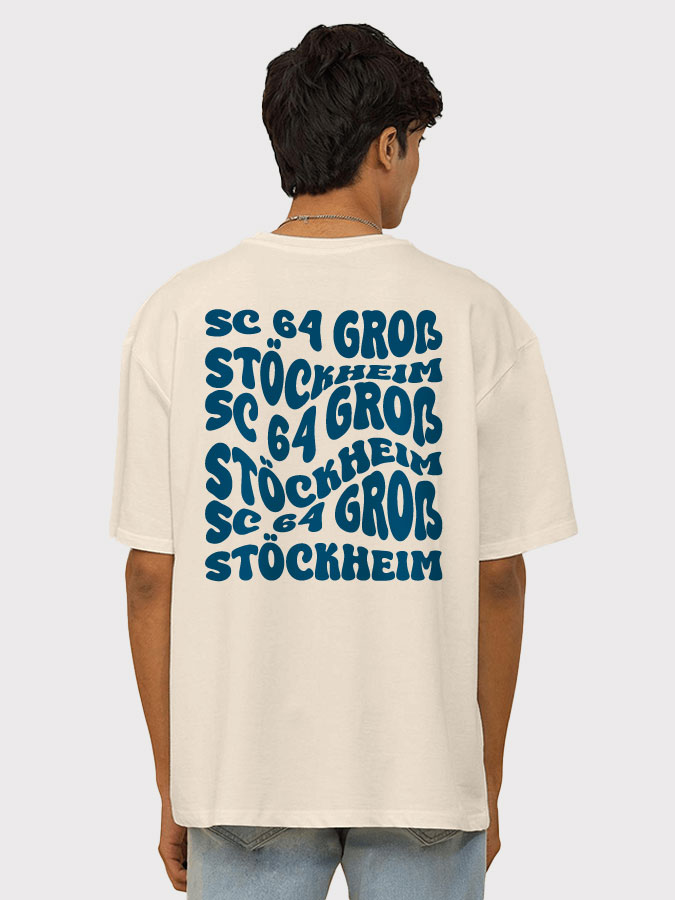 T-Shirt Oversized Wavy Herren