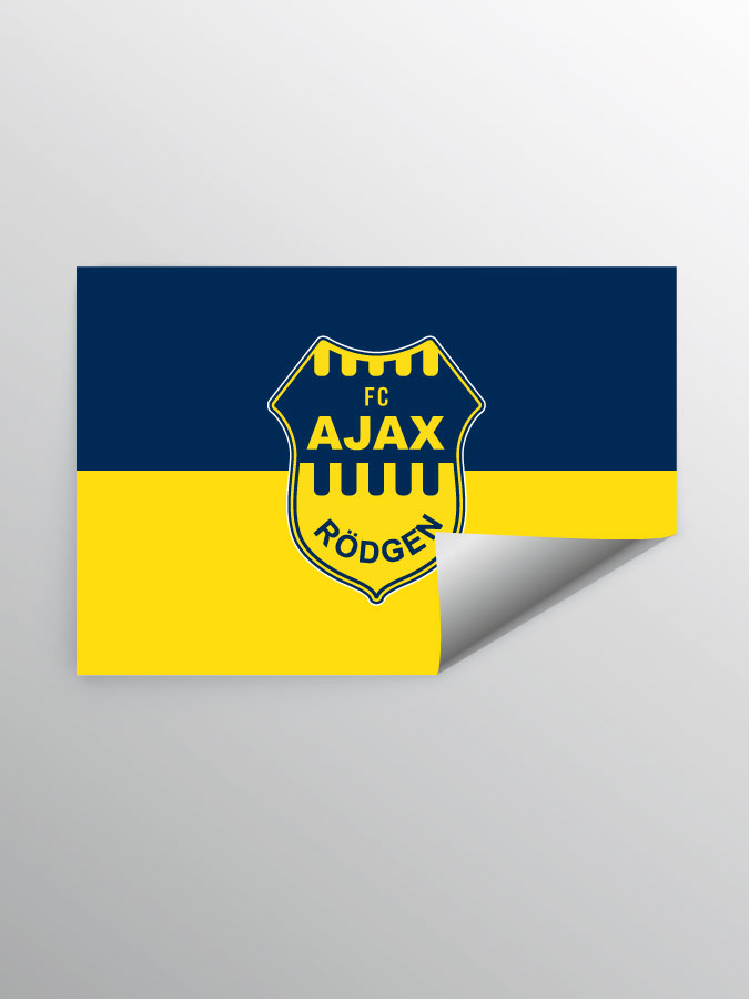 Aufkleber DIN A7 Logo