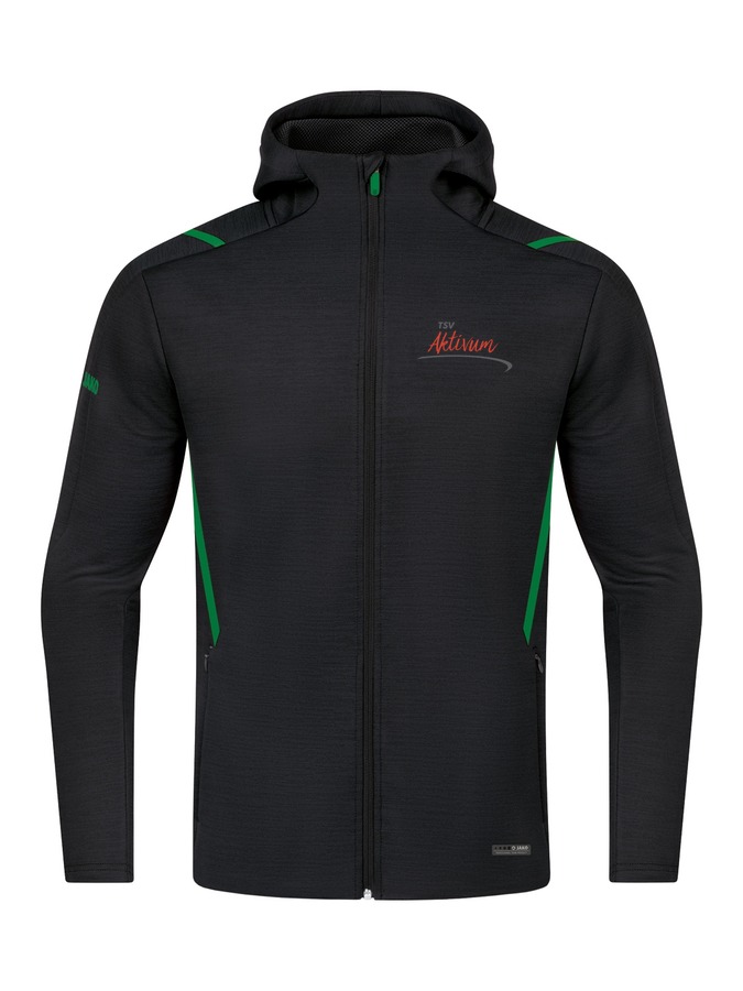 Jako Freizeitjacke Challenge mit Kapuze