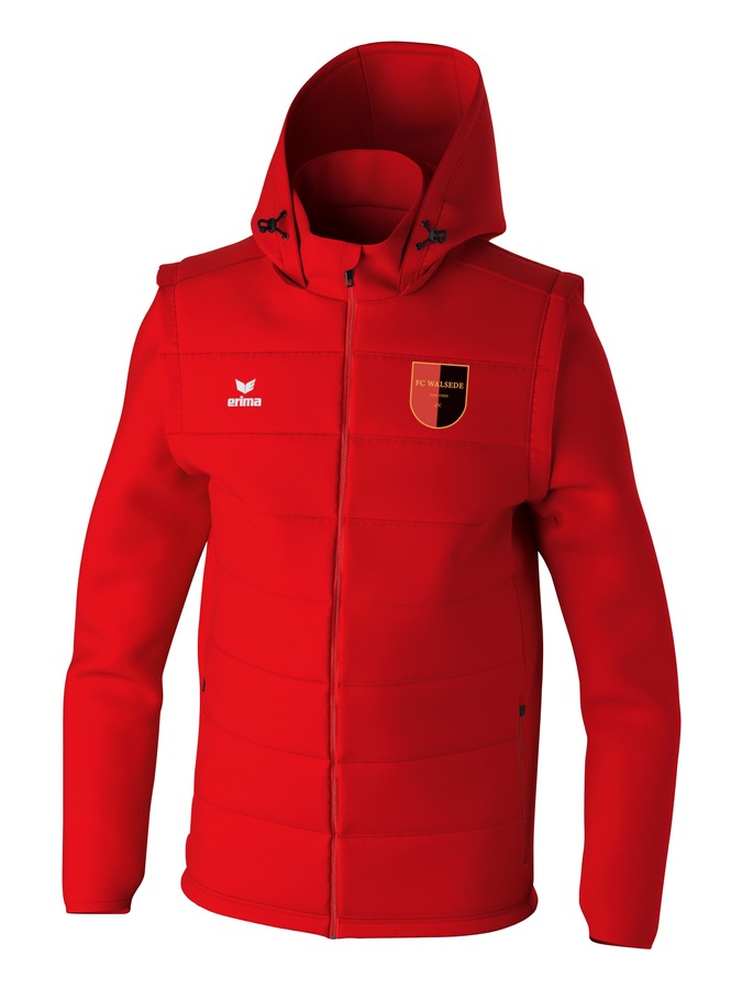 Erima Team Jacke mit abnehmbaren Ärmeln