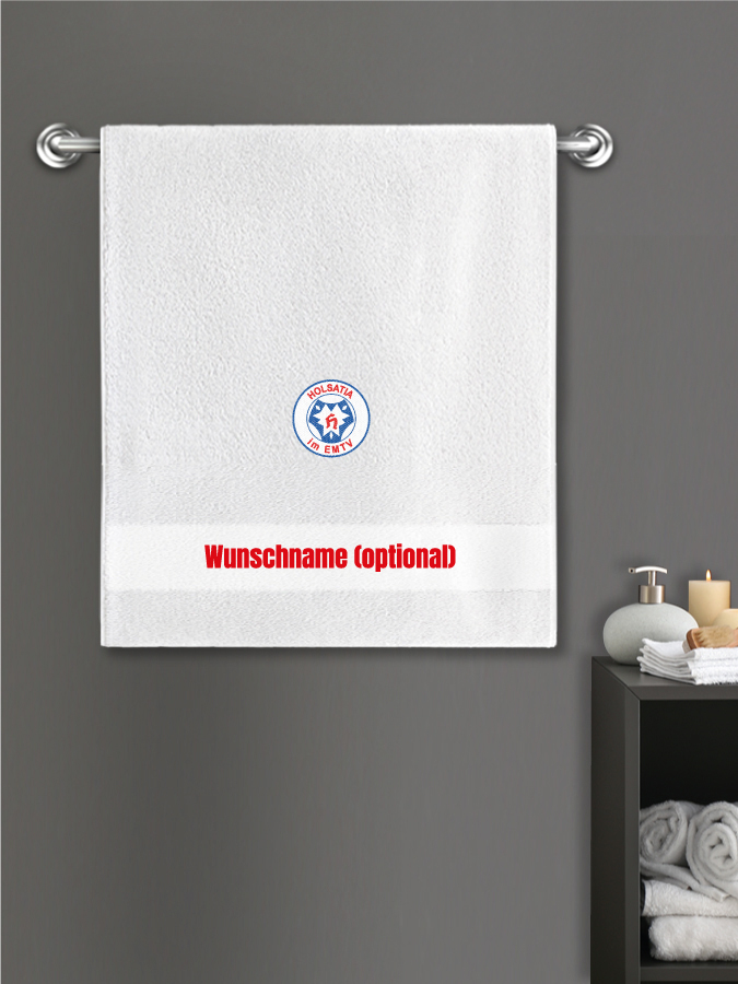 Badehandtuch Team Sticklogo