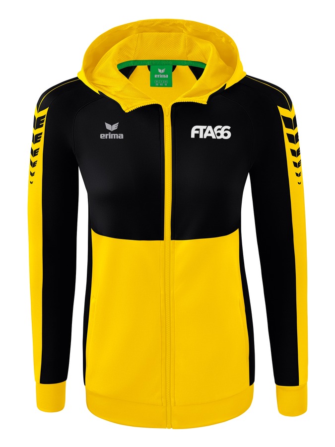 Erima Six Wings Trainingsjacke mit Kapuze Damen