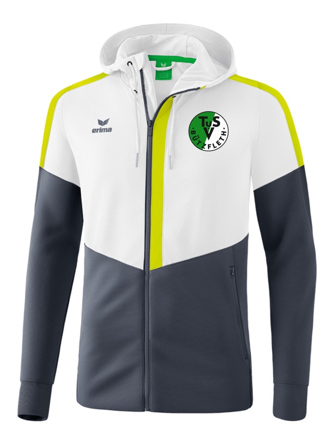 Erima Squad Trainingsjacke mit Kapuze