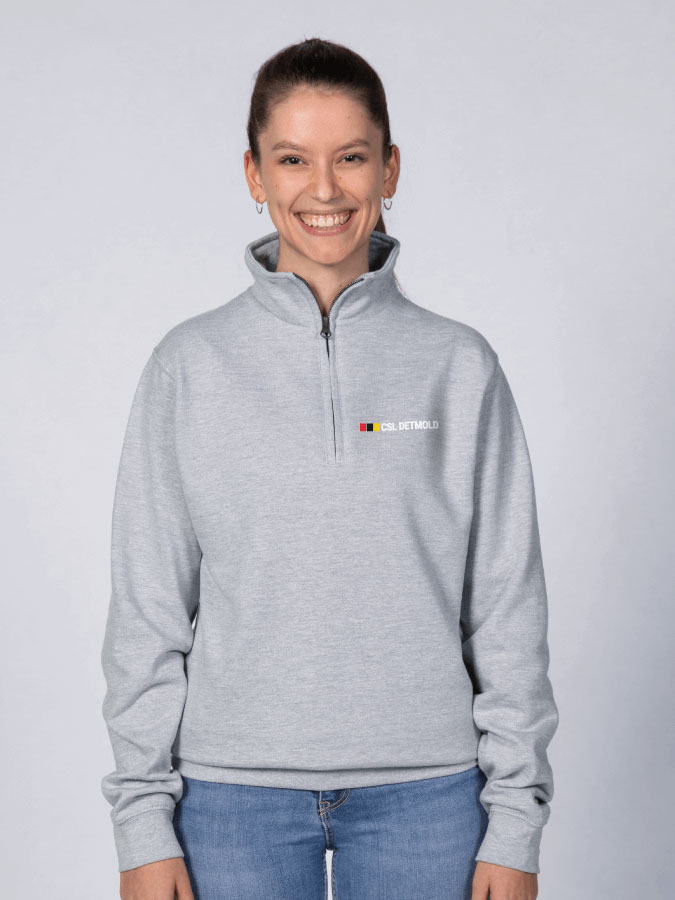 Half Zip Sweater Flag Damen