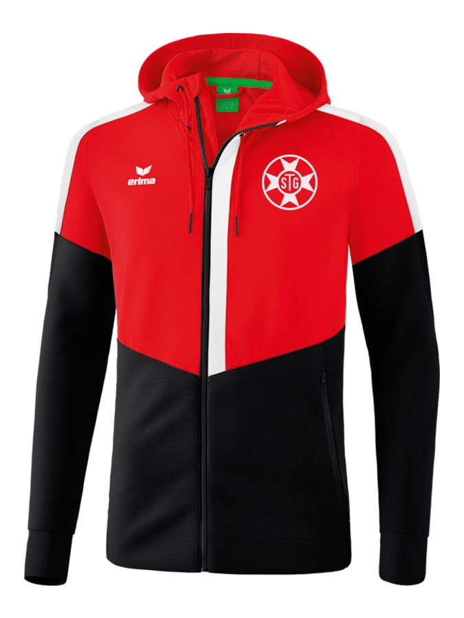 Erima Squad Trainingsjacke mit Kapuze