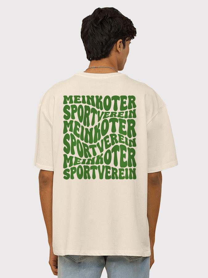 Oversized Shirt Wavy Herren