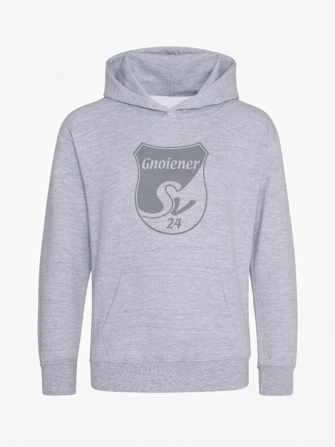 Hoodie All Grey Kids Unisex